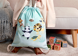 Little Fans MiniMO Drawstring Backpack